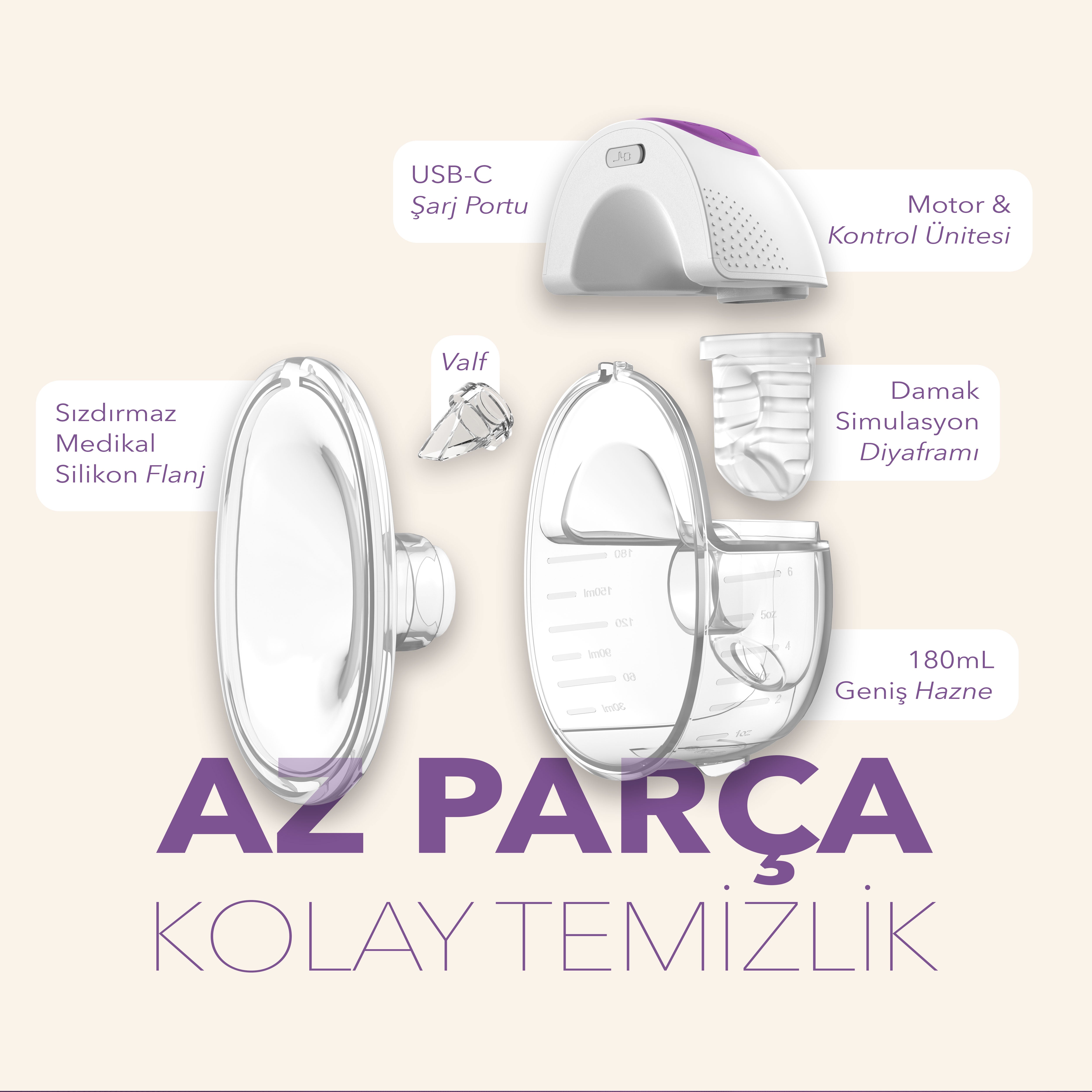 MOCHi - Giyilebilir Göğüs Pompası