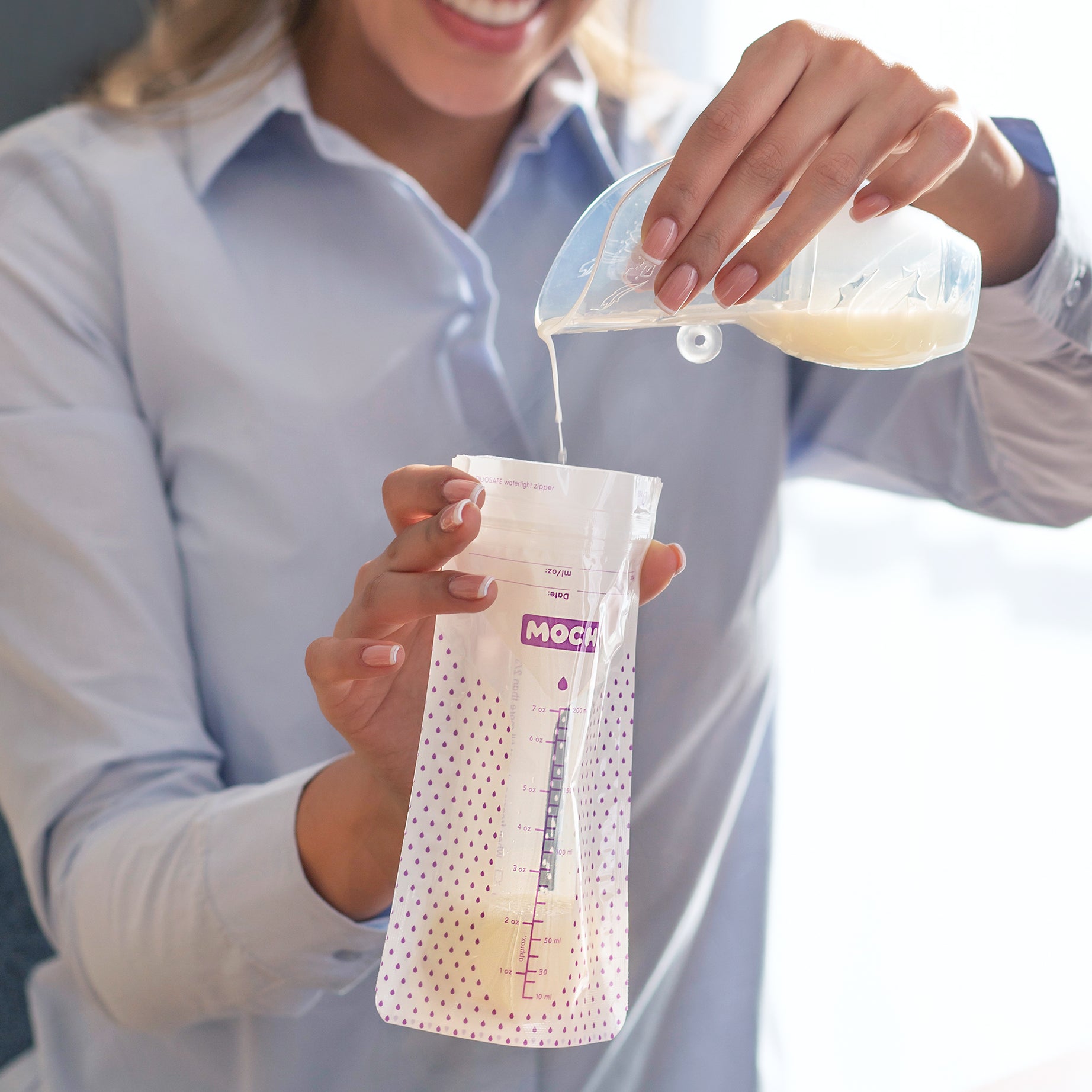 MOCHi Göğüs Pompası (120 mL / 4 Oz)