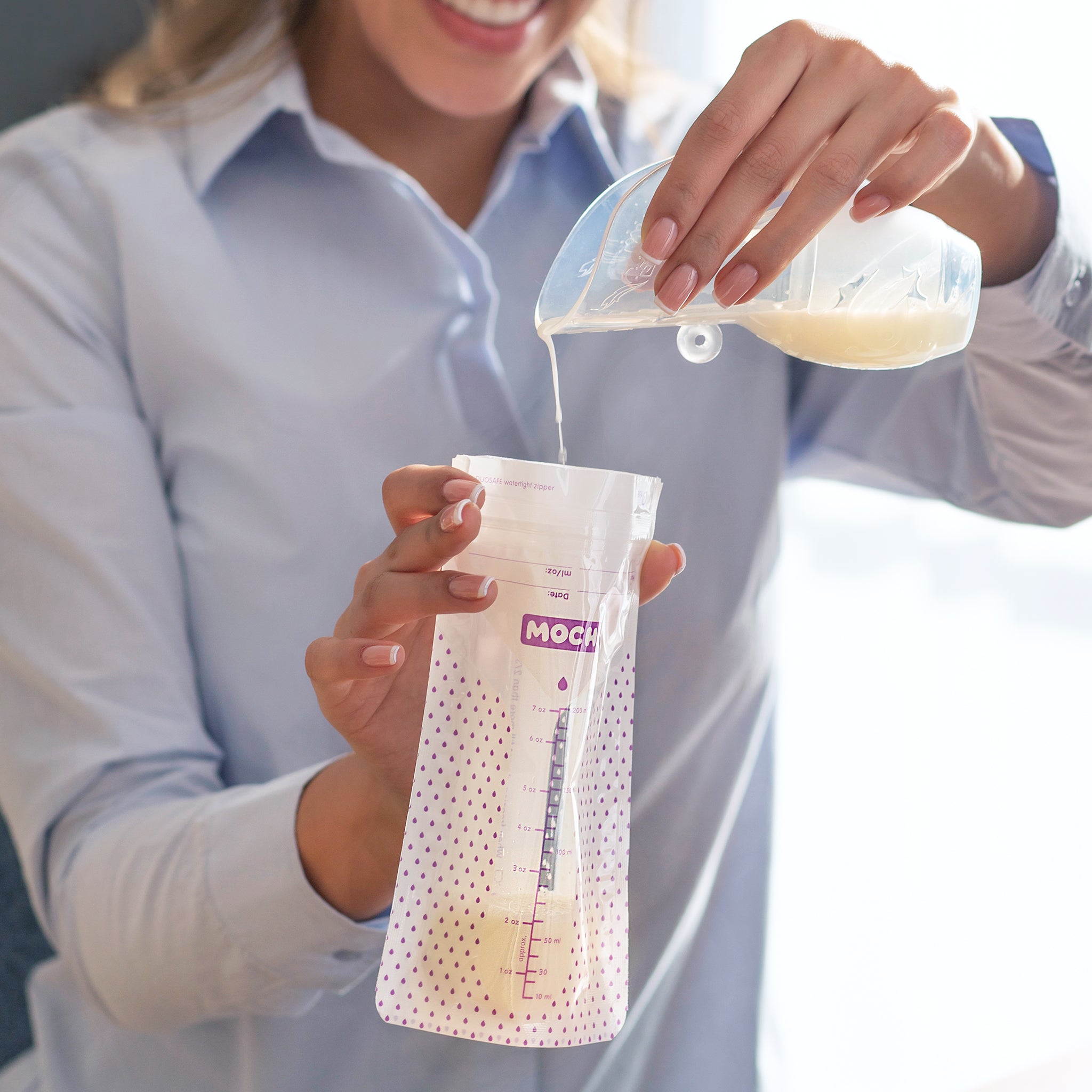 MOCHi Göğüs Pompası (120 mL / 4 Oz)