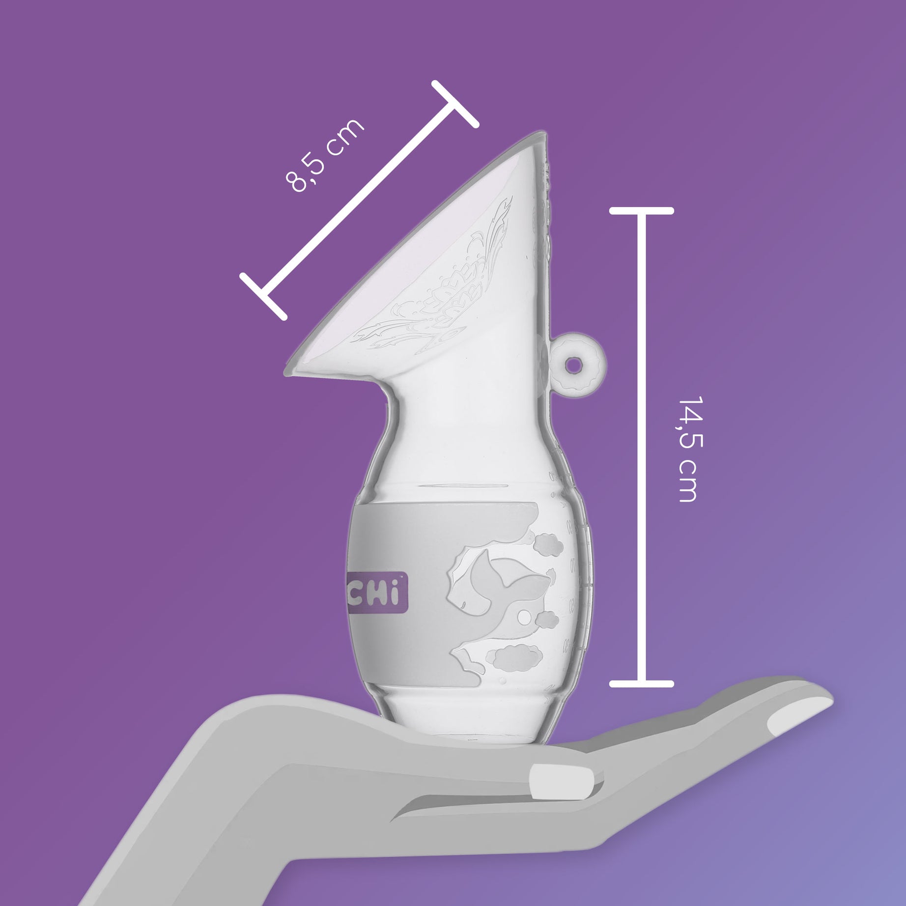 MOCHi Göğüs Pompası (120 mL / 4 Oz)