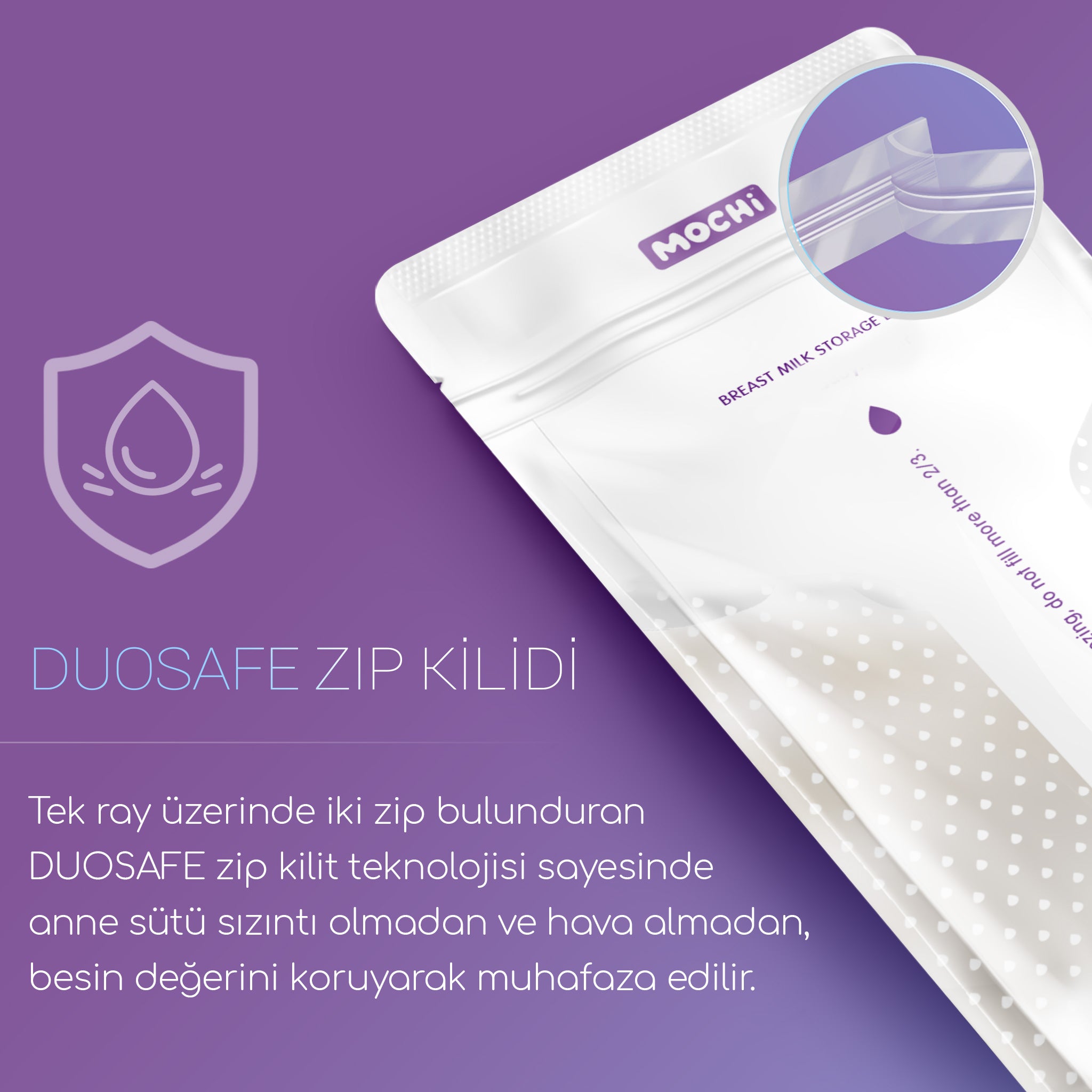 MOCHi - Anne Sütü Saklama Poşeti