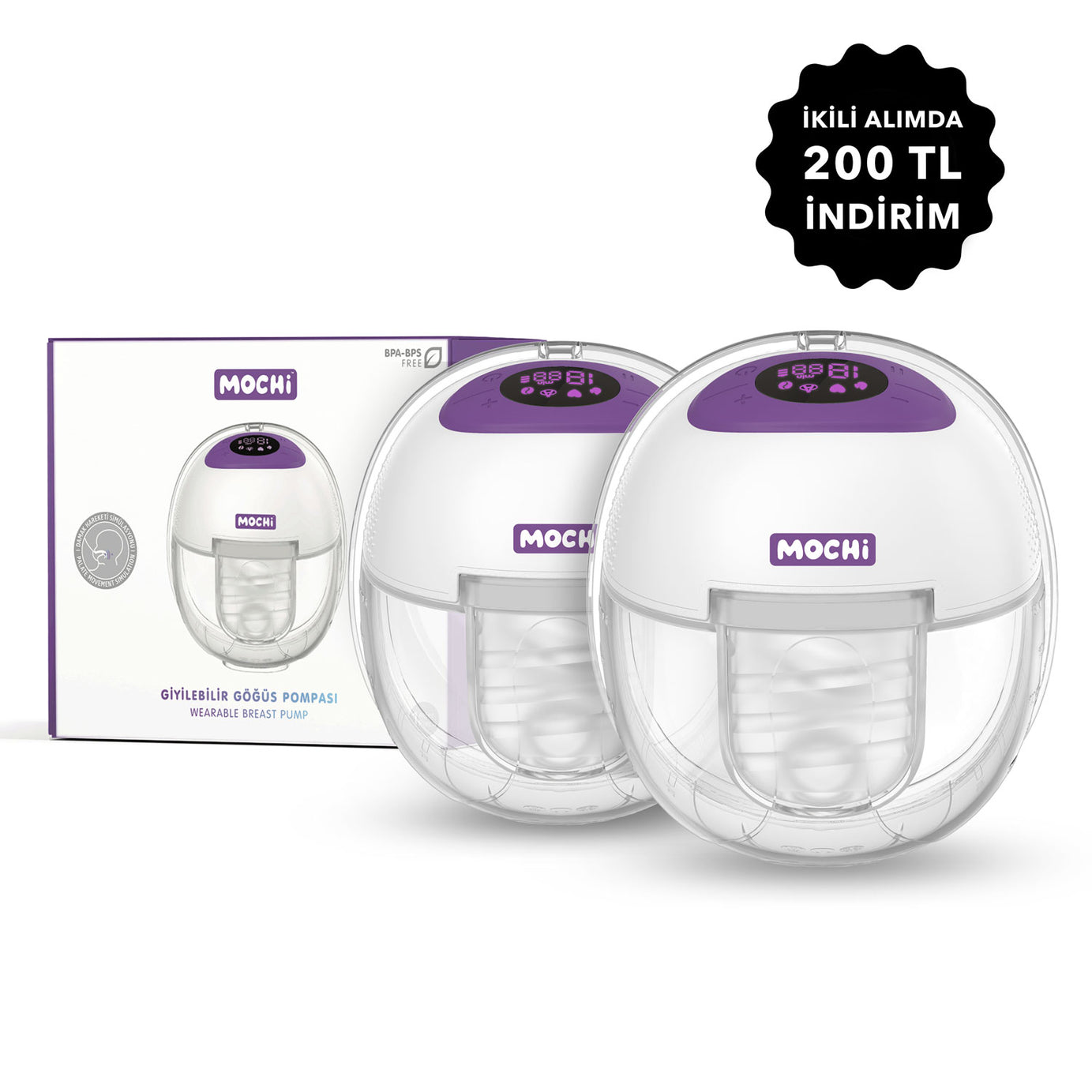 MOCHi - Giyilebilir Göğüs Pompası