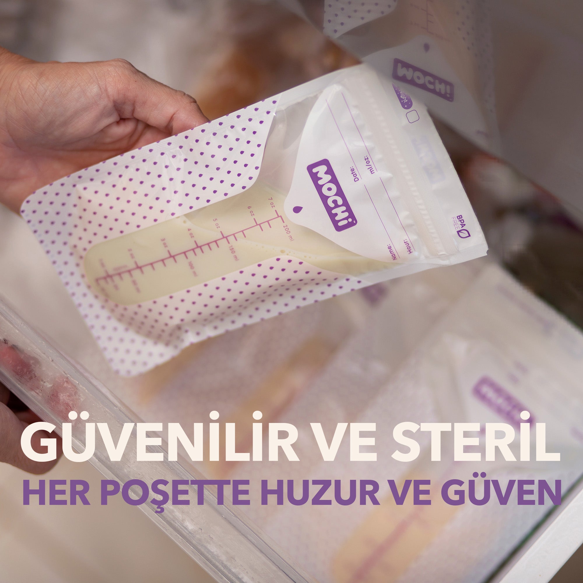MOCHi - Anne Sütü Saklama Poşeti
