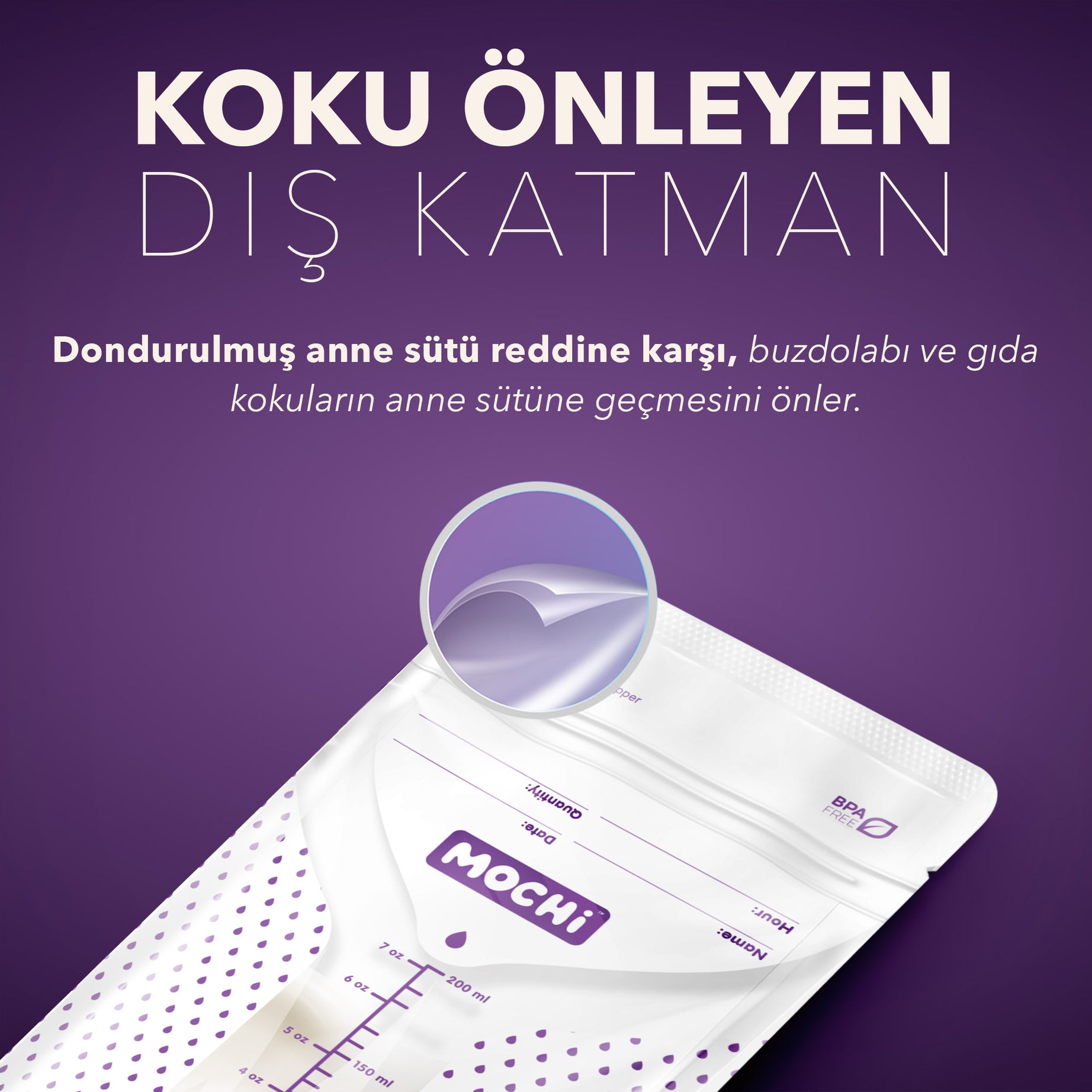 MOCHi - Anne Sütü Saklama Poşeti