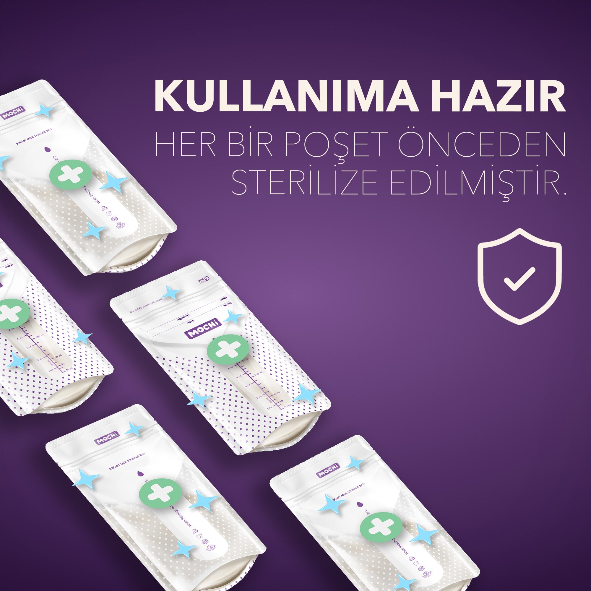 MOCHi - Anne Sütü Saklama Poşeti
